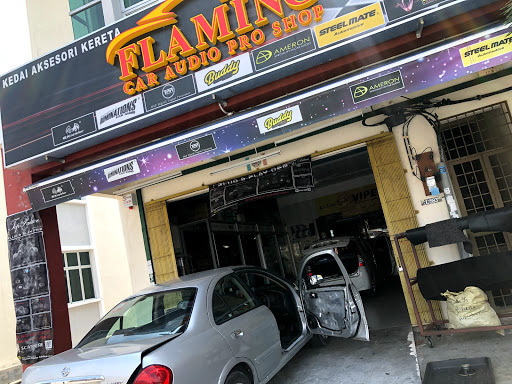 Flaming car audio